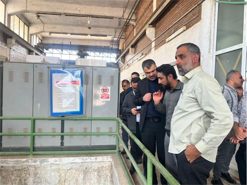 بازدید مدیرعامل آبفا اهواز از واحدهای فنی و عملیاتی شرکت