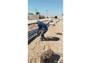 آغاز عملیات اصلاح و توسعه شبکه توزیع آب روستای حیاویه