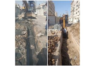 اقدام جهادی شرکت آبفا اهواز در راستای اصلاح خطوط ریزشی شبکه فاضلاب اهواز