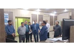 بازدید مدیرکل مدیریت بحران و پدافند غیرعامل شرکت مهندسی آبفا کشور از تصفیه‌خانه شماره ۲ آب اهواز