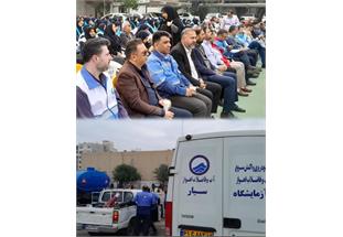 حضور فعال شرکت آبفا اهواز در مانور آمادگی و ایمنی زلزله مدارس