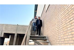 بازدید مدیرعامل شرکت آب و فاضلاب اهواز از تصفیه‌خانه فاضلاب شرق5