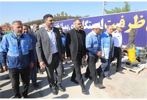 رزمایش آمادگی و استقرار ماشین‌آلات جمع‌آوری و دفع فاضلاب1