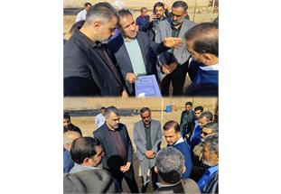 کلنگ پروژه آبرسانی به روستای قلعه سحر به زمین خورد