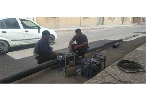 اصلاح خطوط فرسوده فاضلاب در منطقه ۴ 2