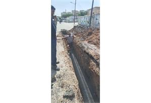 تداوم عملیات حفاری و اصلاح خطوط فاضلاب در نقاط مختلف اهواز3