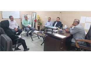 برگزاری جلسه مشترک معاونت بهره‌برداری و توسعه فاضلاب با مجری طرح مسکن مهر