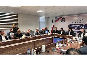 نشست بررسی و پیگیری مشکلات آب و فاضلاب شهرستان کارون برگزار شد