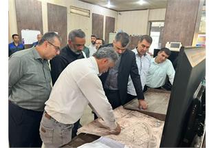 بازدید مدیرعامل آبفا اهواز از تصفیه‌خانه شهید منجزی