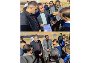 کلنگ پروژه آبرسانی به روستای قلعه سحر به زمین خورد