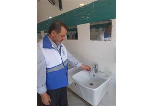 کنترل کیفیت و سلامت آب مصرفی نمازگزاران در مصلی اهواز