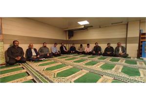 برگزاری محفل انس با قرآن کریم در شرکت آبفا اهواز2