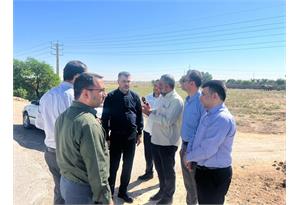 بازدید مدیرعامل شرکت آب و فاضلاب اهواز از امور آب و فاضلاب باوی5