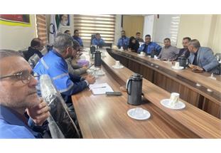 نشست ارزیابی عملکرد بهمن ماه حوزه معاونت خدمات مشترکین و درآمد