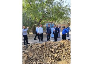 ۴ کیلومتر از شبکه توزیع آب در علی‌آباد اهواز در حال اصلاح و توسعه است