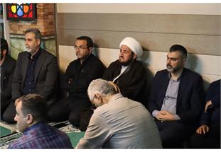 مراسم گرامیداشت اربعین رهبر شهید و جمعی از فرماندهان
