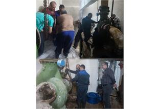 ابتکار و اجرای عملیات پُرخطر توسط متخصصان شرکت آبفا اهواز