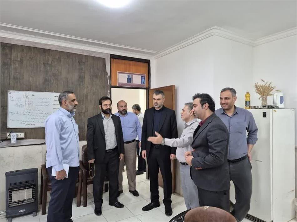بازدید مدیرعامل شرکت آبفا اهواز از معاونت بهره‌برداری و توسعه آب
