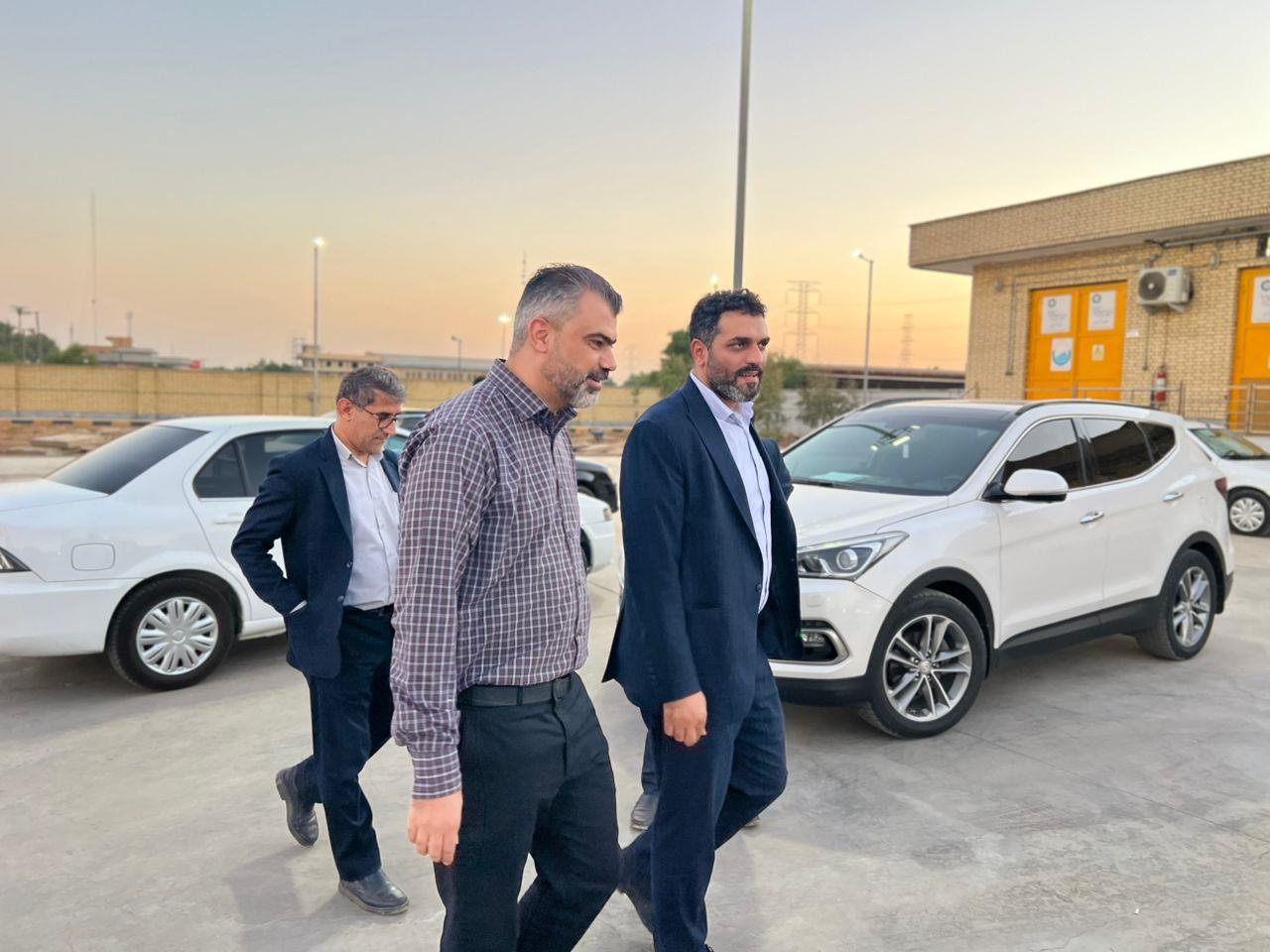 بازدید فرماندار اهواز از ایستگاه پمپاژ فاضلاب ملی‌راه7