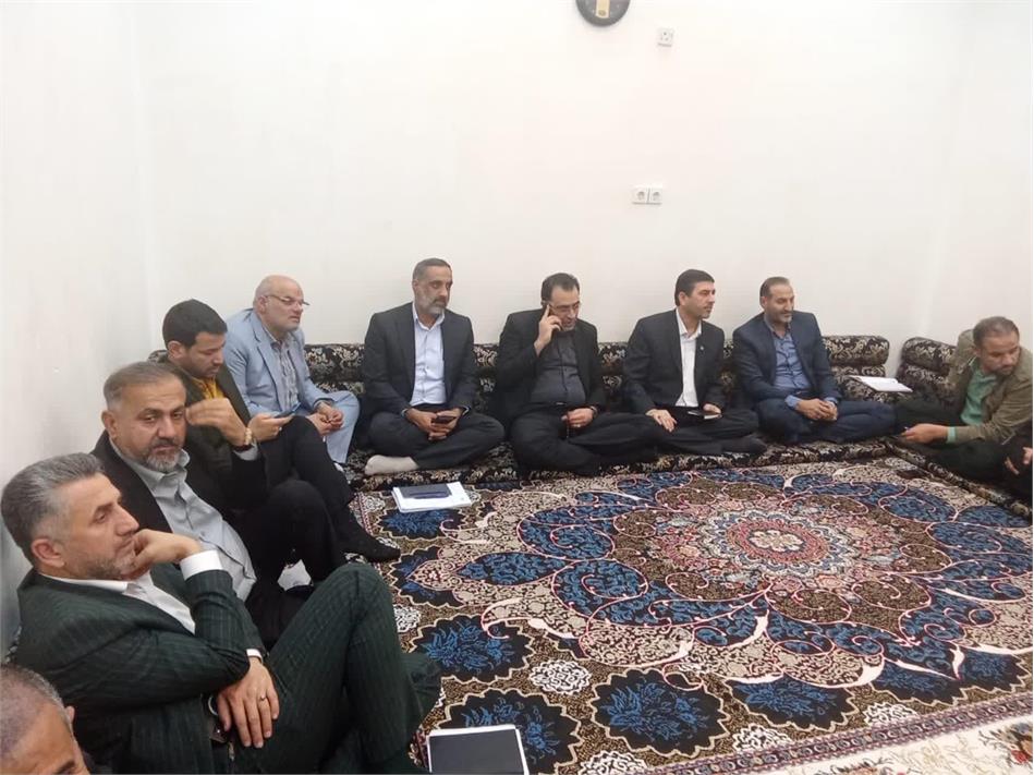 نشست میز خدمت در منطقه زرگان اهواز برگزار شد