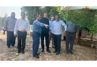 بازدید مدیرعامل شرکت آب و فاضلاب اهواز از تصفیه‌خانه آب علی‌بن مهزیار