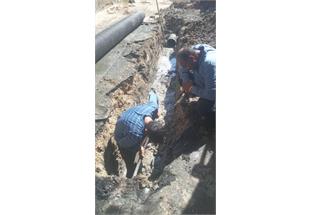 اجرای عملیات اصلاح شبکه فاضلاب در مناطق مختلف اهواز