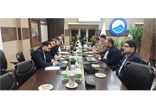 نشست ارزیابی پروژه‌های عمرانی آب در شهرها و روستاهای اهواز