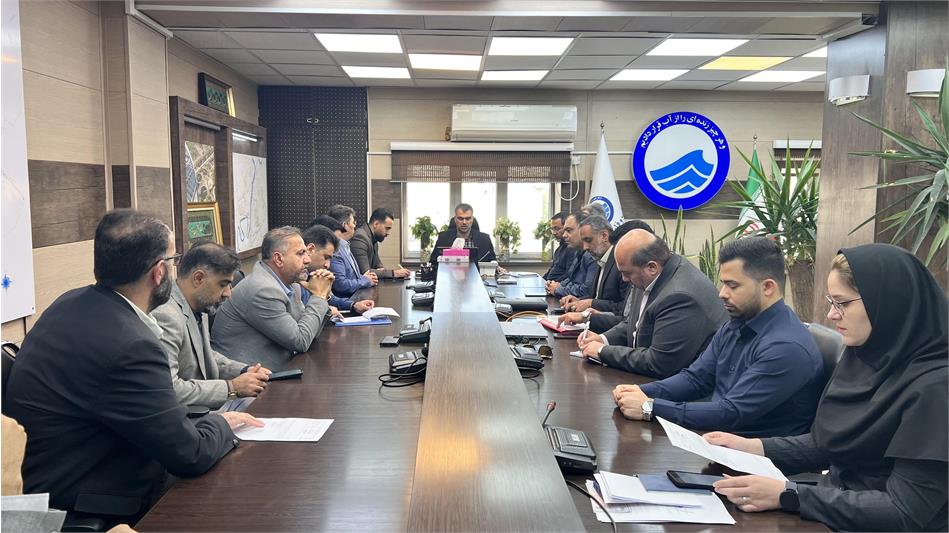 برگزاری شورای معاونین شرکت آب و فاضلاب اهواز