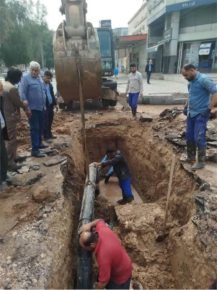 اقدامات اصلاح شبکه توزیع با هدف ارتقای شاخص‌های کیفی آب آشامیدنی