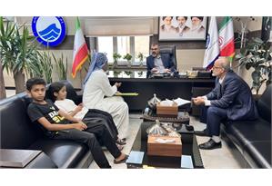 تداوم دیدارهای مردمی مدیرعامل شرکت آب و فاضلاب اهواز5