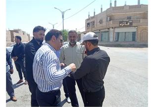 بازدید میدانی مهندس یوسفی از پروژه‌های آب و فاضلاب شهرستان‌های کارون، باوی و حمیدیه