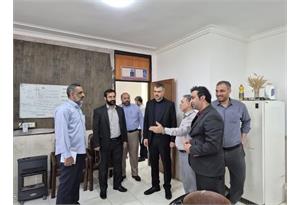 بازدید مدیرعامل شرکت آبفا اهواز از معاونت بهره‌برداری و توسعه آب1