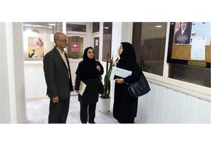 بازرسان سازمان مدیریت و برنامه‌ریزی خوزستان از شرکت آبفا اهواز2