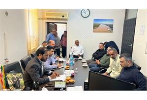 بازدید مدیرعامل شرکت آب و فاضلاب اهواز از امور آب و فاضلاب باوی2