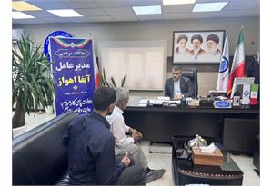 ملاقات مردمی مدیرعامل شرکت آب و فاضلاب اهواز 3