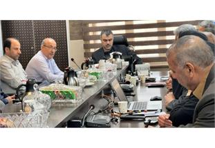 نشست مدیرعامل شرکت آب و فاضلاب اهواز با حوزه معاونت خدمات مشترکین و درآمد برگزار شد