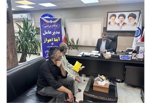 ملاقات مردمی مدیرعامل شرکت آب و فاضلاب اهواز 5