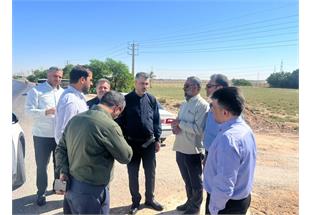 بازدید مدیرعامل شرکت آبفا اهواز از پروژه مقابله با تنش آبی در روستاهای ربیخه و سعید سلامات