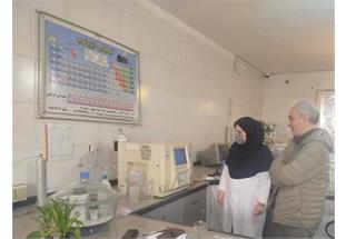 اقدام آزمایشگاه مرکزی آب اهواز در سرویس دستگاه TOC