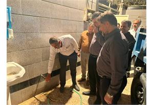 بازدید میدانی مدیرعامل شرکت آبفا اهواز از محلات شهرستان کارون4