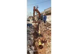 اصلاح شبکه فاضلاب در دو نقطه بحرانی اهواز
