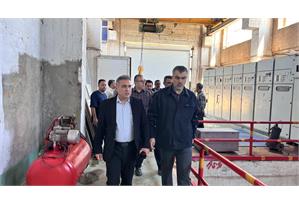 بازدید مدیرعامل آبفا اهواز از اسکله آبگیر شماره ۲ -2