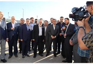 بازدید دکتر قائم‌پناه، معاون اجرایی رئیس جمهور از ایستگاه پمپاژ فاضلاب ملی‌راه اهواز