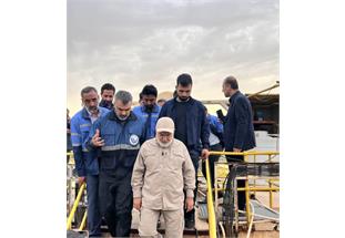 بازدید استاندار از تصفیه‌خانه شهید محمدی