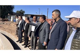 بازدید مدیرعامل شرکت مهندسی آبفا کشور از تصفیه‌خانه فاضلاب غرب اهواز