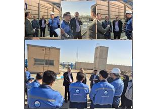 بازدید گروه‌های ارزیاب شرکت مهندسی آبفا کشور از تصفیه‌خانه‌های فاضلاب اهواز