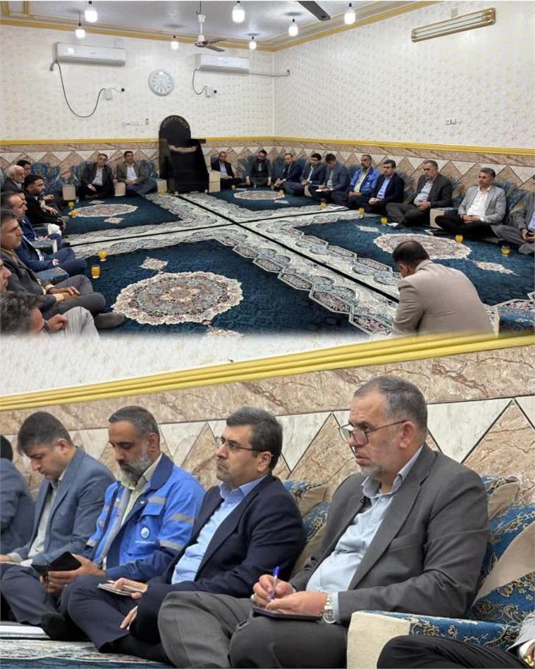 نشست میز خدمت در منطقه علی‌آباد اهواز