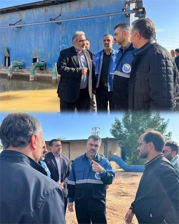 بازگشت تصفیه‌خانه‌های شیبان، گلستان و کوت‌عبدالله به مدار پایدار پس از اجرای اقدامات جهادی