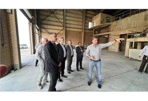 بازدید مدیرعامل شرکت آب و فاضلاب اهواز از تصفیه‌خانه فاضلاب شرق6