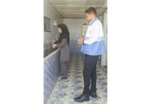 بازدید مشترک از تأسیسات آبرسانی شهرستان حمیدیه
